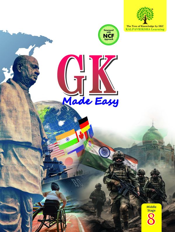 GK Made Easy for Class 8 (General Knowledge) Textbook Cover
